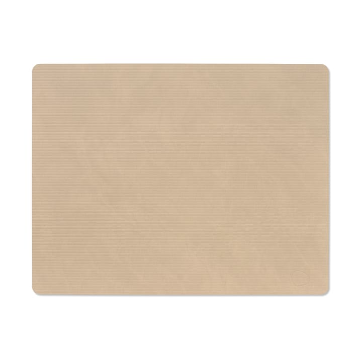 Corduroy placemat square L - Sand - LIND DNA