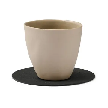 Core coaster circle - Flecked anthracite - LIND DNA