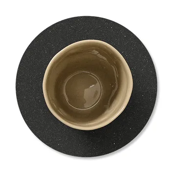 Core coaster circle - Flecked anthracite - LIND DNA