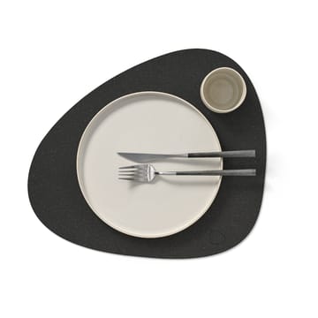 Core placemat curve L - Flecked anthracite - LIND DNA