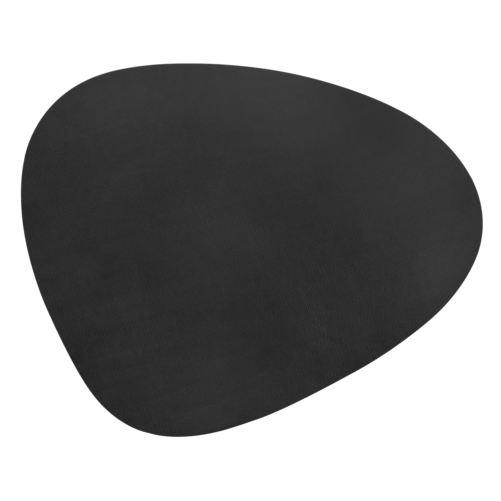 Curve Bwool leatherrug XXL, Black LIND DNA