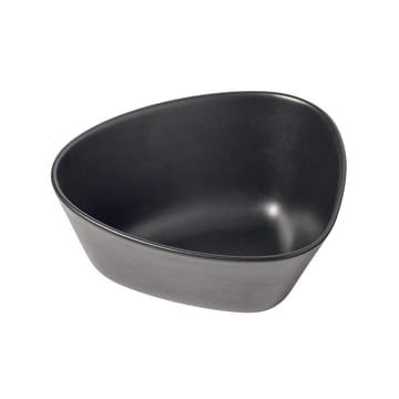 Curve Stoneware bowl M 20x22 cm - black - LIND DNA
