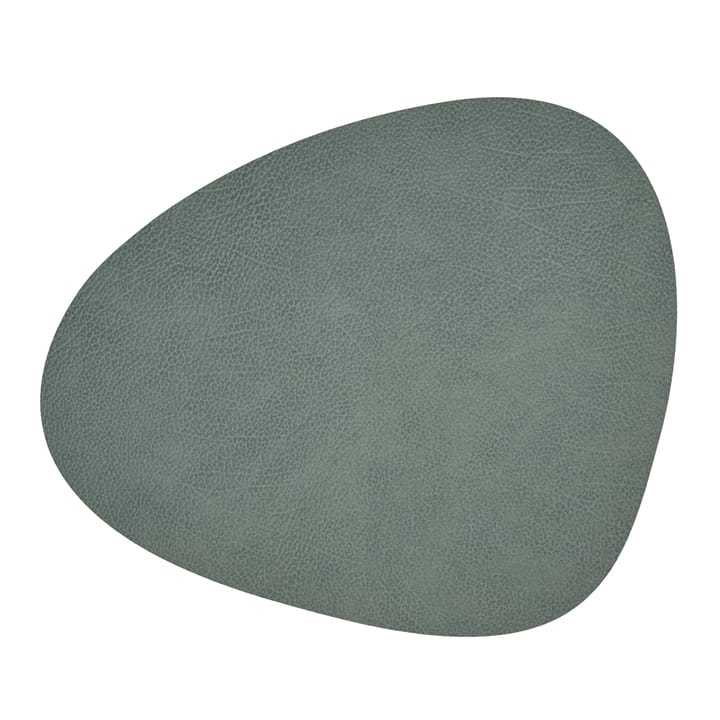 Hippo placemat curve, pastel green LIND DNA