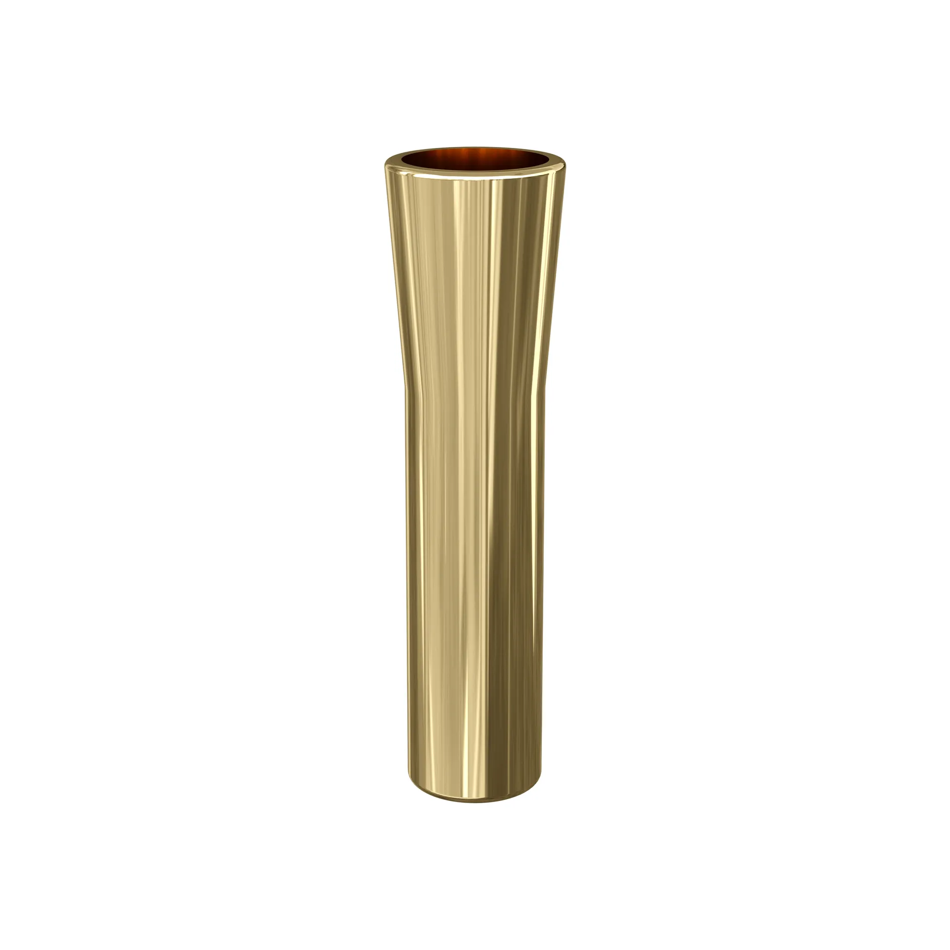 Lind Curve combinable candle sticks 24K gold plated, Single LIND DNA