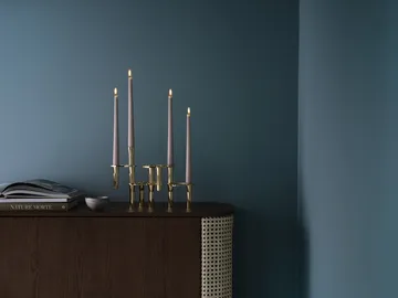Lind Curve combinable candle sticks 24K gold plated - Single - LIND DNA