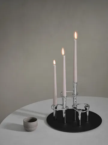 Lind Curve combinable candle sticks chrome - Double - LIND DNA