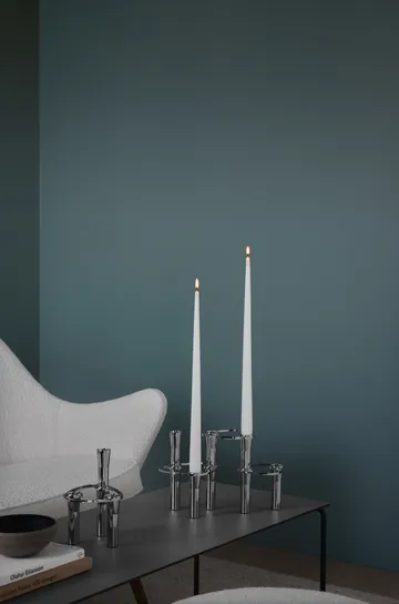 Lind Curve combinable candle sticks chrome - Double - LIND DNA