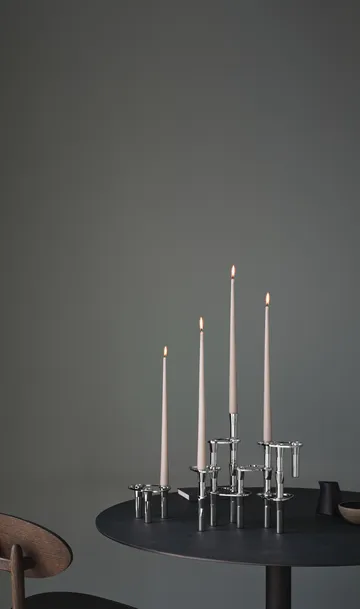 Lind Curve combinable candle sticks chrome - Double - LIND DNA