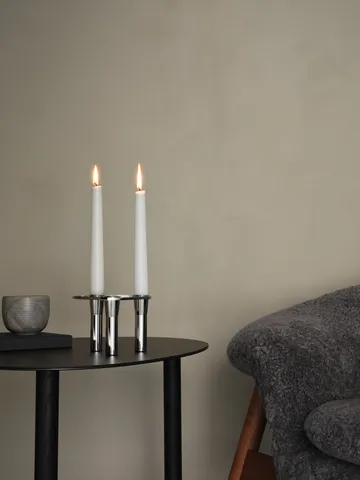 Lind Curve combinable candle sticks chrome - Triple - LIND DNA