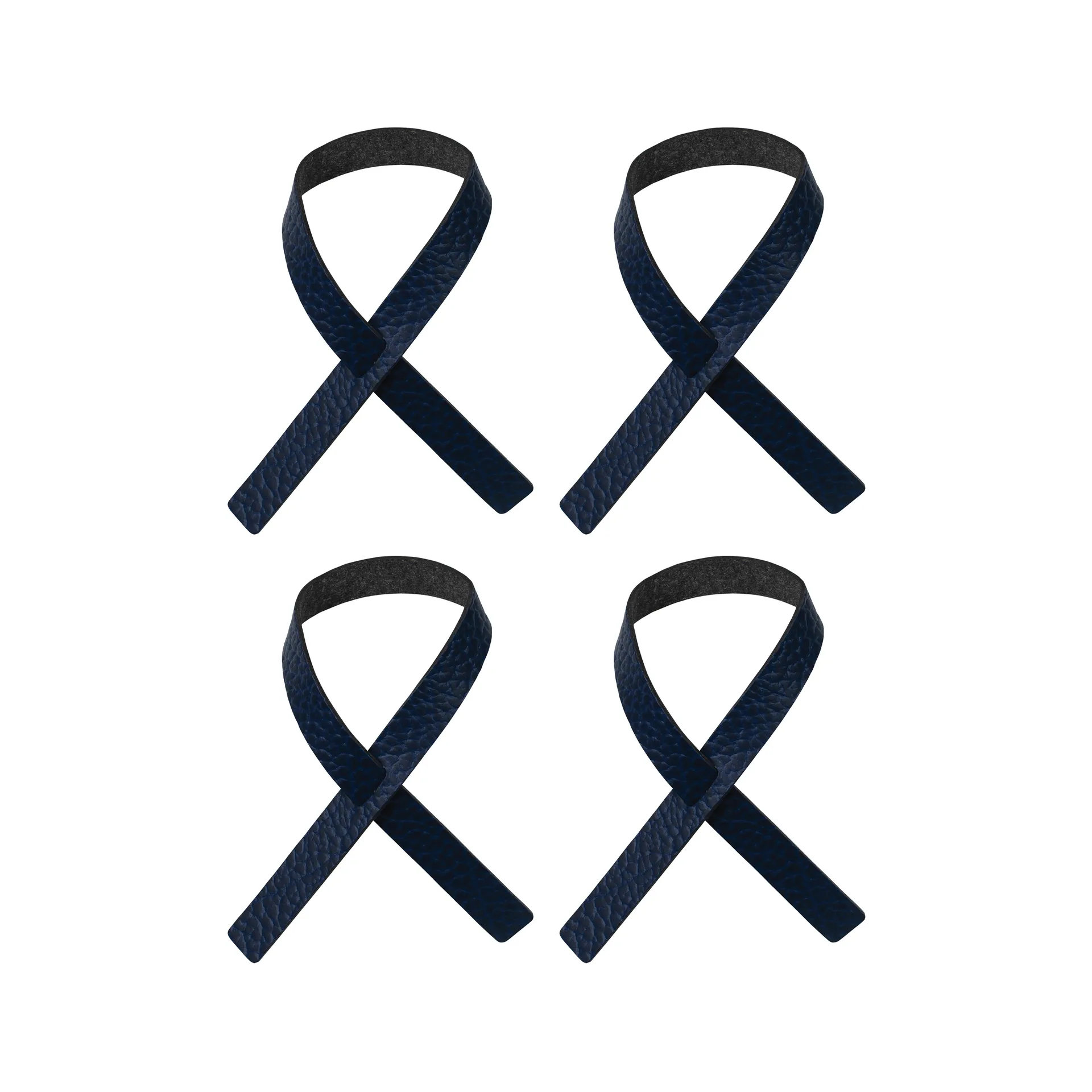 Loop napkin ring 4-pack, Marine blue LIND DNA