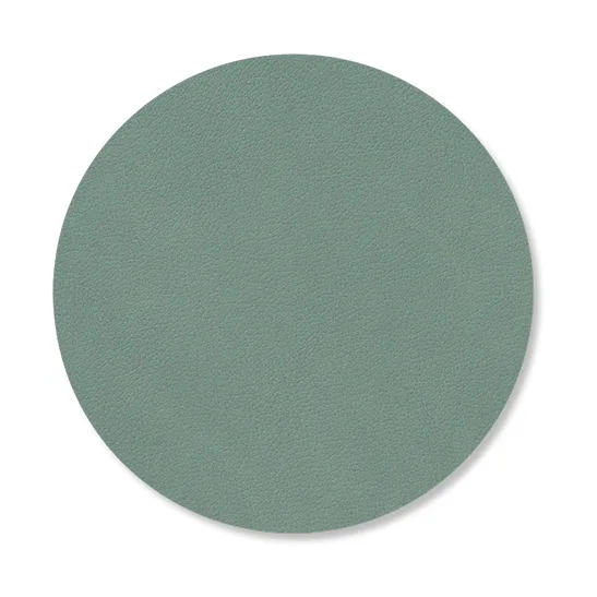 Nupo coaster circle, pastel green LIND DNA