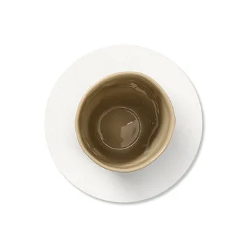 Nupo coaster circle - Pure white - LIND DNA