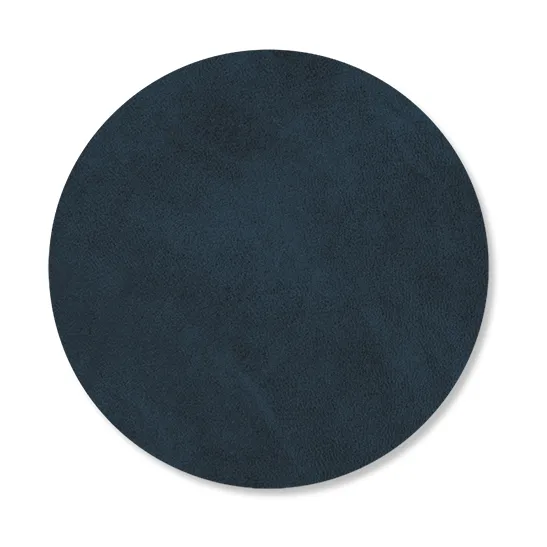 Nupo coaster circle reversible 1 pc, Midnight blue-petrol LIND DNA
