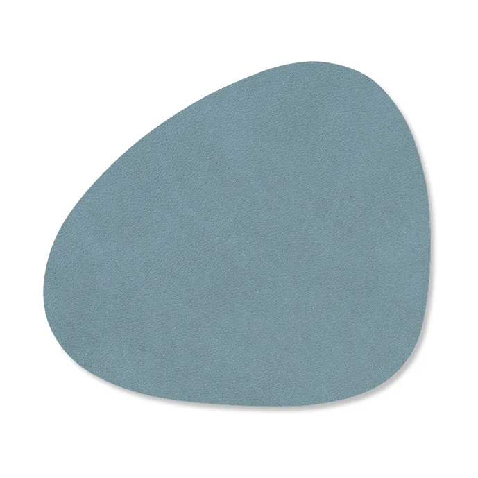Nupo coaster reversible curve 1 pcs, lightblue-light grey LIND DNA