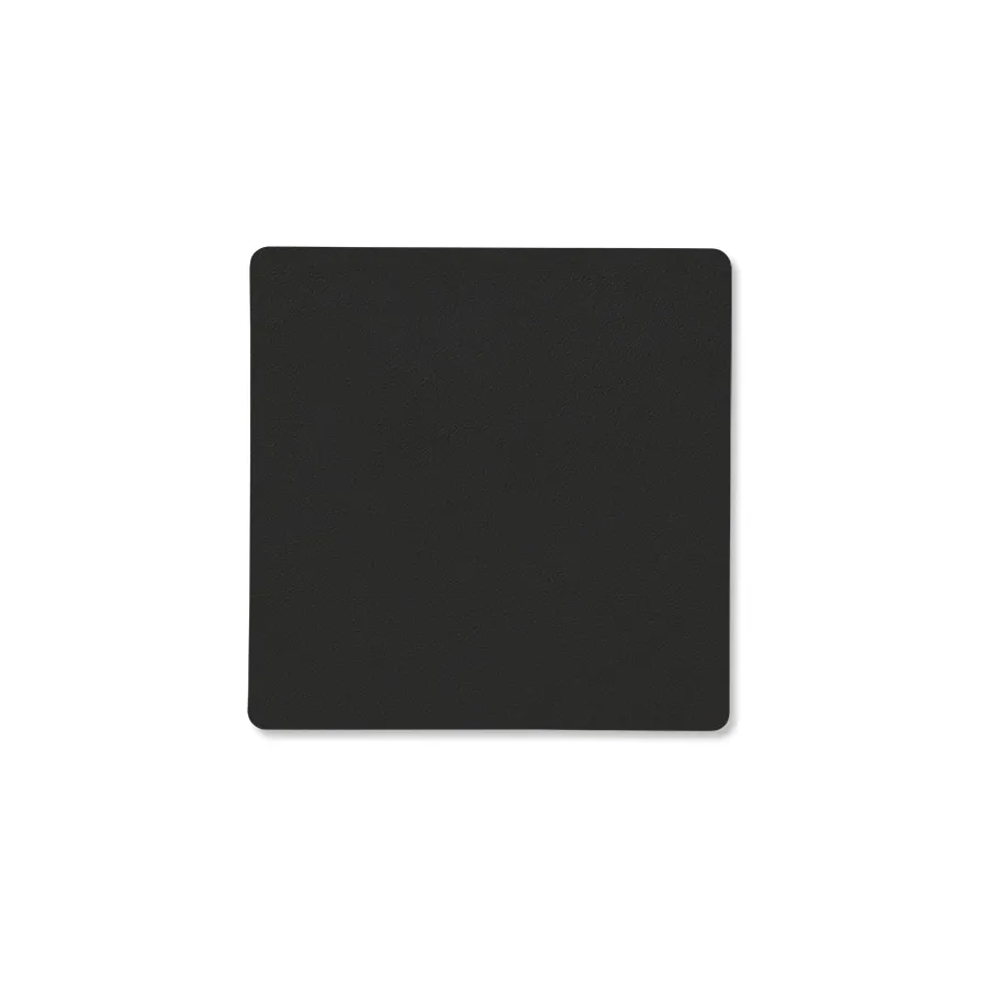 Nupo coaster square, Black ink LIND DNA