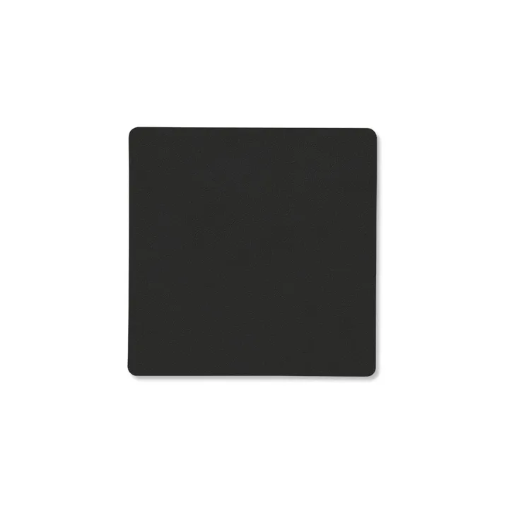 Nupo coaster square - Black ink - LIND DNA