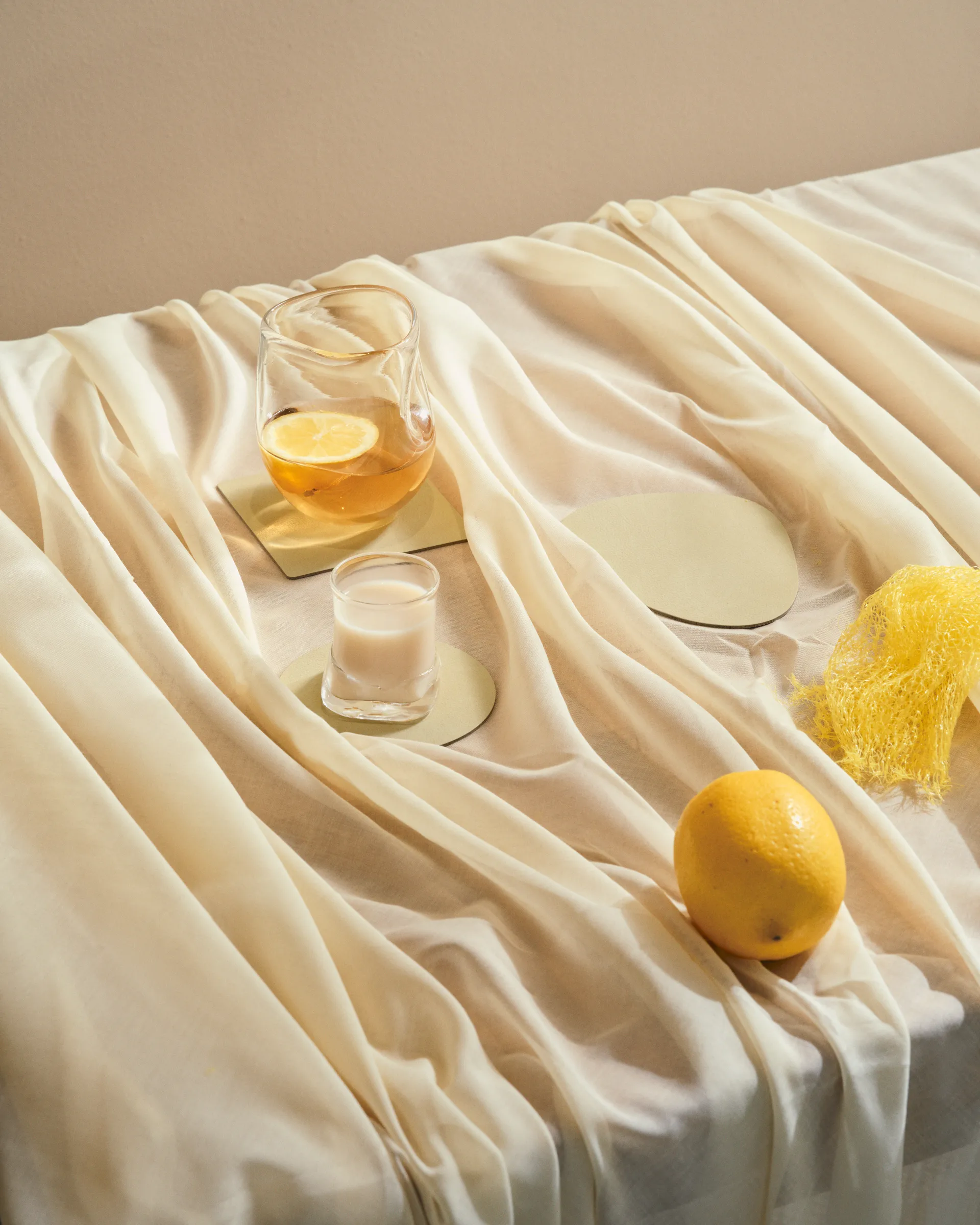 Nupo coaster square, Lemon sorbet LIND DNA