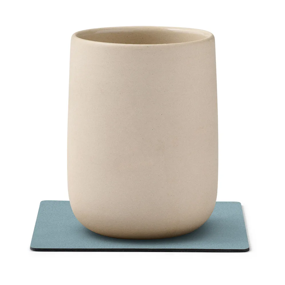 Nupo coaster square, light blue LIND DNA