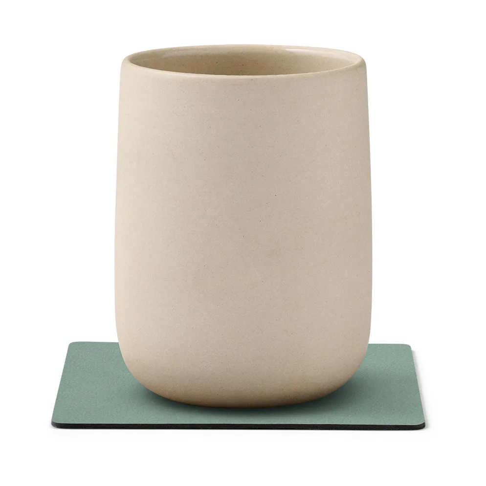 Nupo coaster square, pastel green LIND DNA