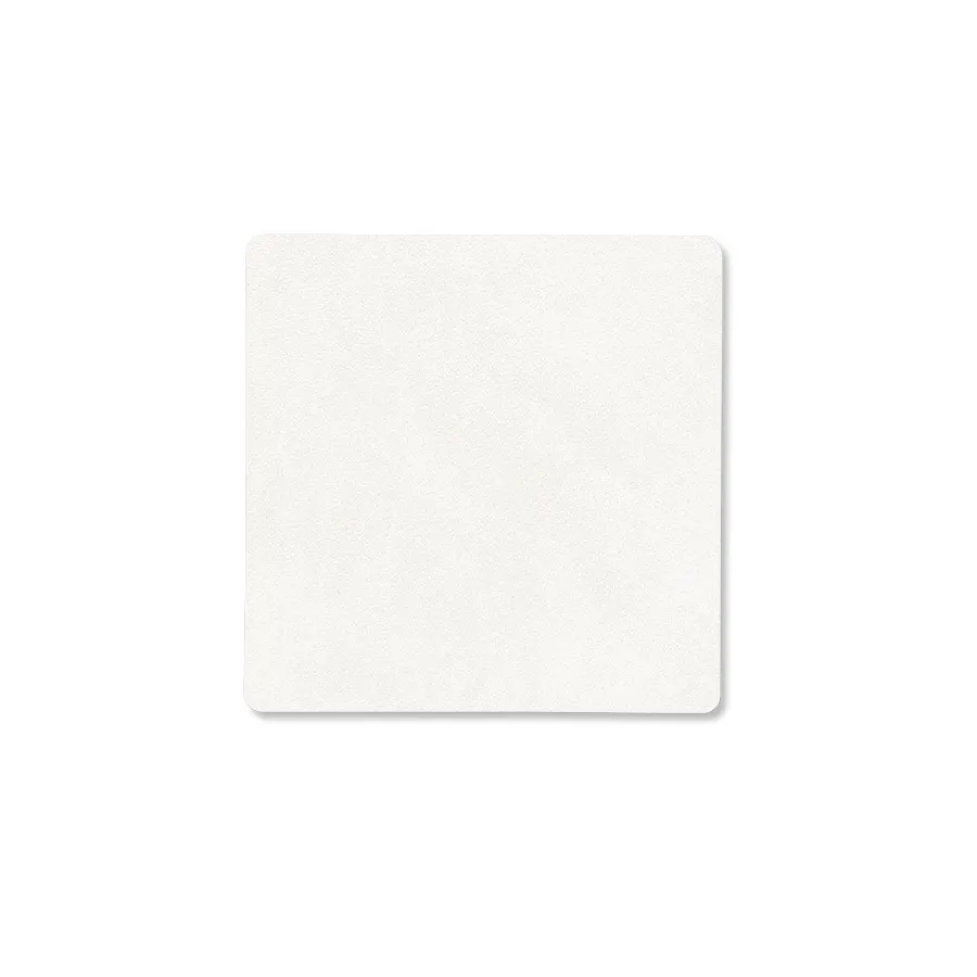 Nupo coaster square, Pure white LIND DNA