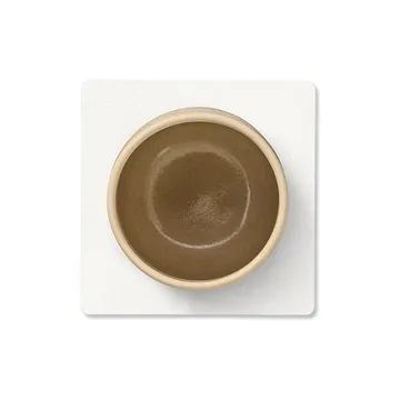 Nupo coaster square - Pure white - LIND DNA