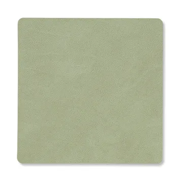 Nupo coaster square reversible 1 pcs - Dark green-olive green - LIND DNA