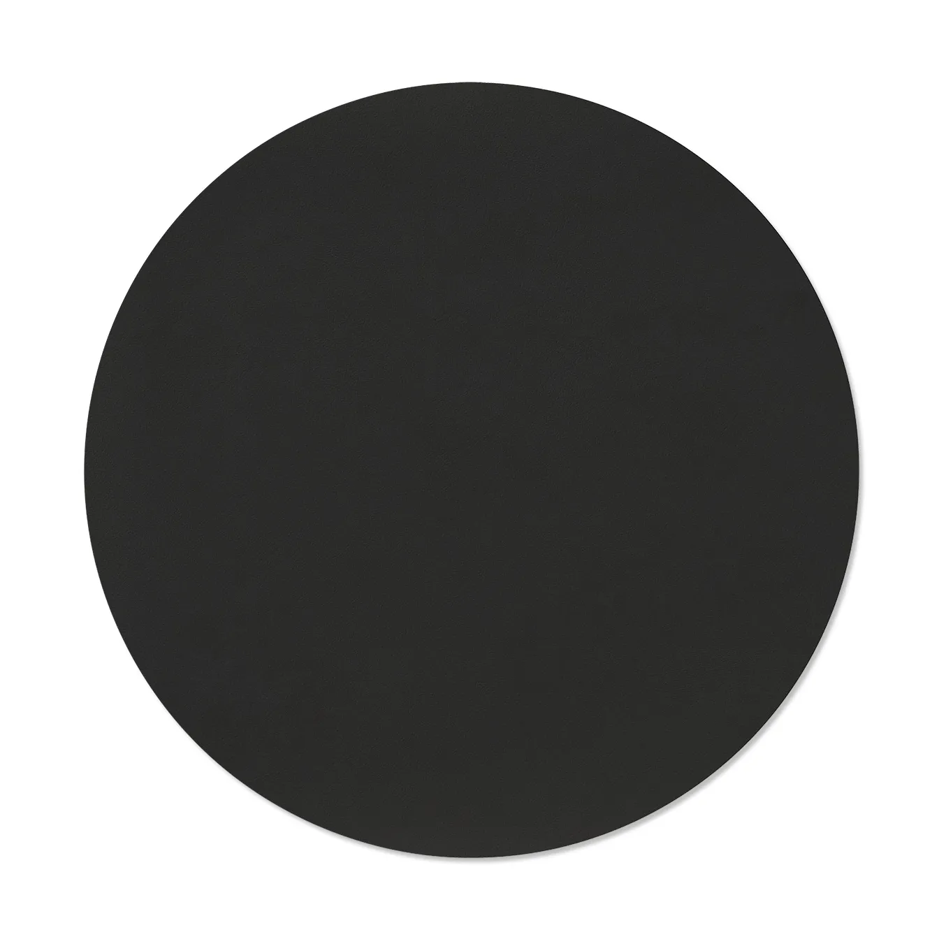 Nupo placemat, Black ink, circle, L LIND DNA