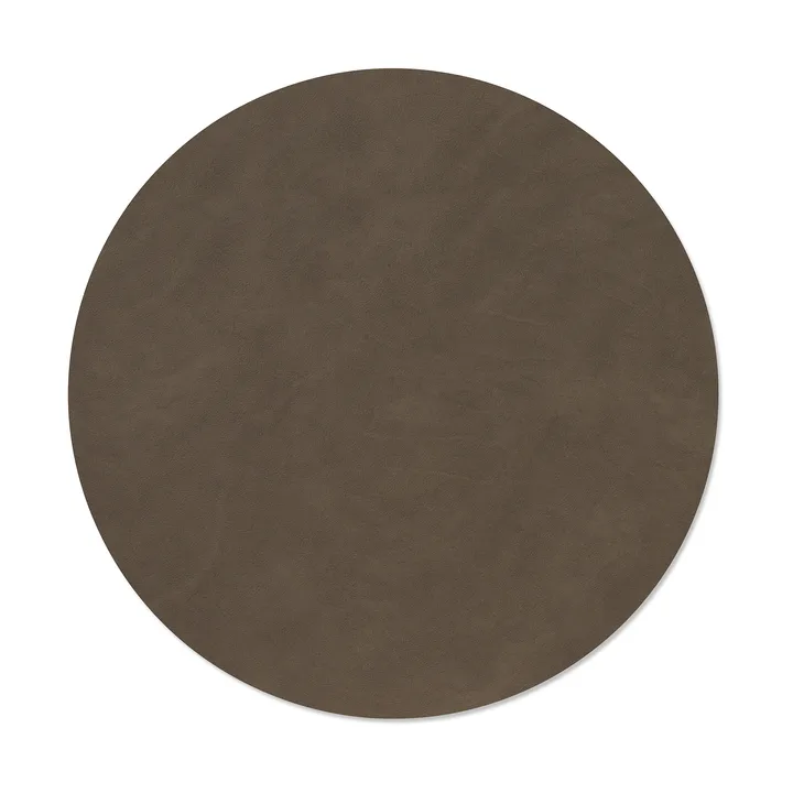 Nupo placemat - Caviar, circle, L, Ø38 cm - LIND DNA