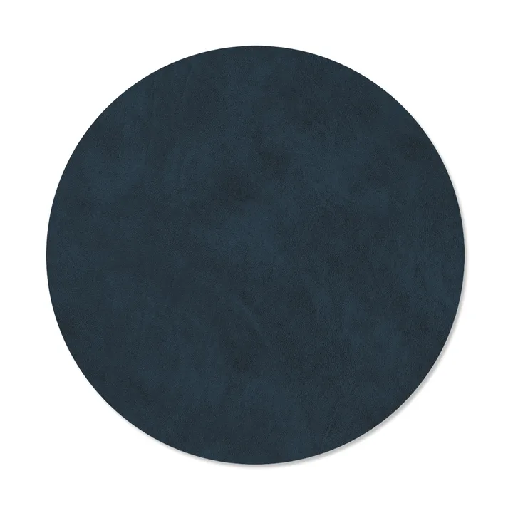 Nupo placemat circle M - Midnight blue, Ø30 cm - LIND DNA