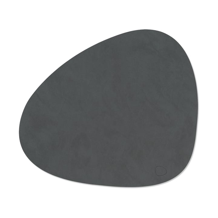 Nupo placemat curve L - anthracite grey - LIND DNA