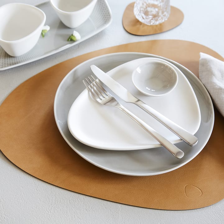 Nupo placemat curve L, Burned curry LIND DNA