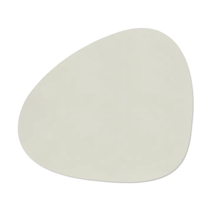 Nupo placemat curve L - Linen, 44x37 cm - LIND DNA