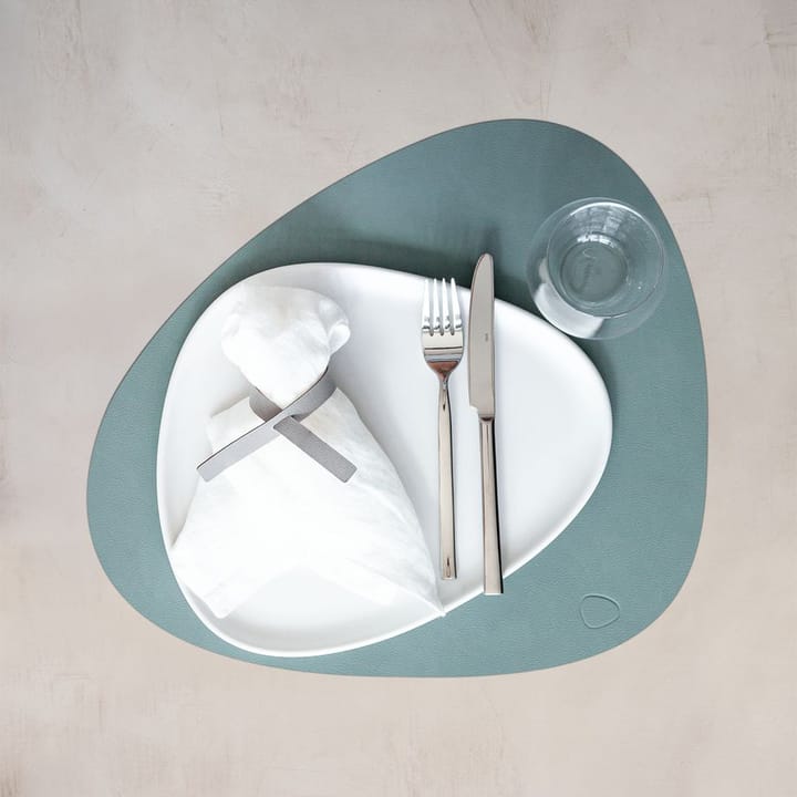 Nupo placemat curve L, pastel green LIND DNA