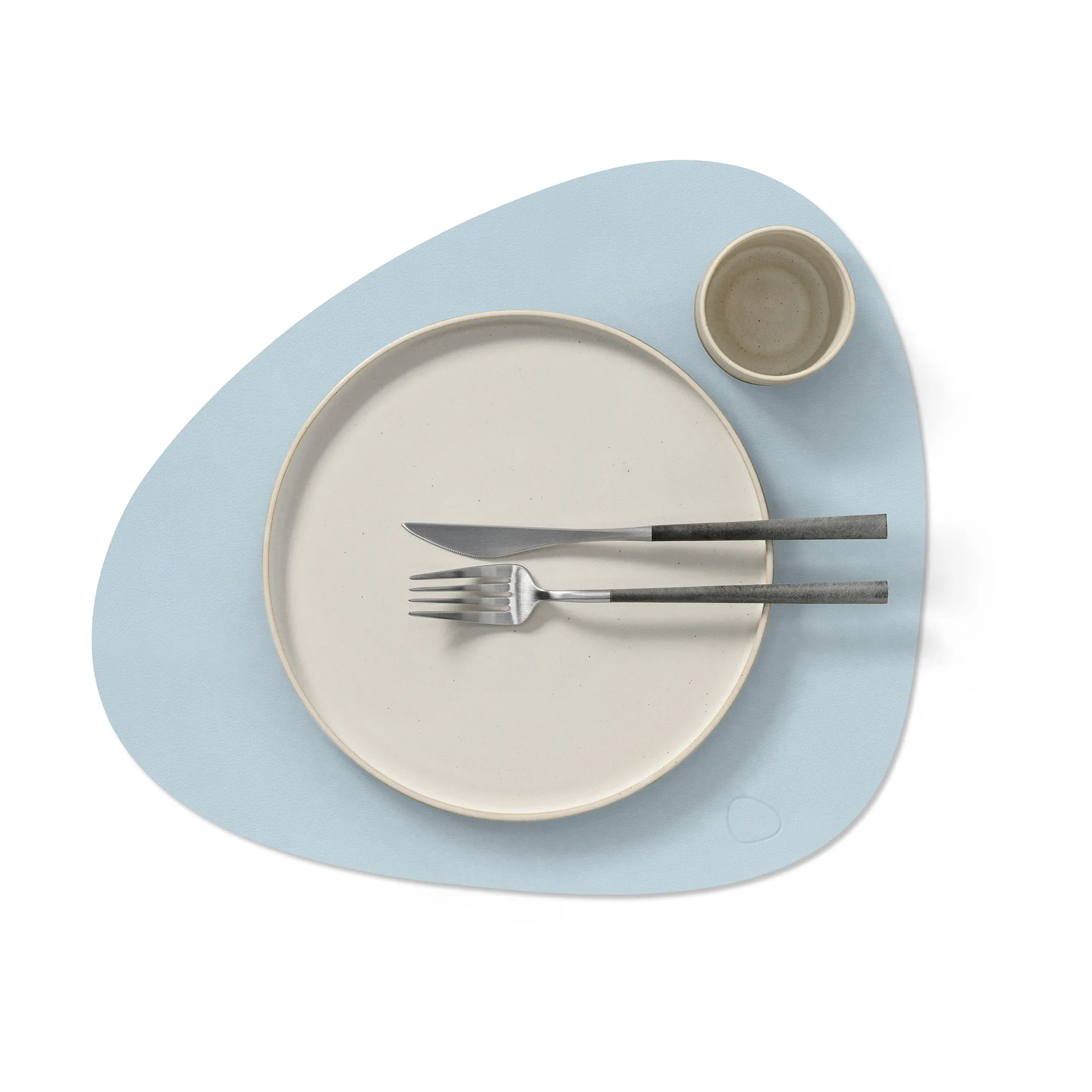 Nupo placemat curve L, Soft sky LIND DNA