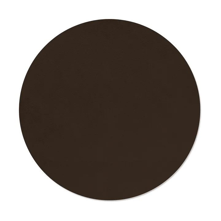 Nupo placemat - Hazel, circle, L, Ø38 cm - LIND DNA