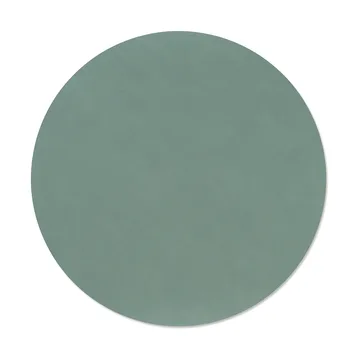 Nupo placemat - Pastel green, circle, L - LIND DNA