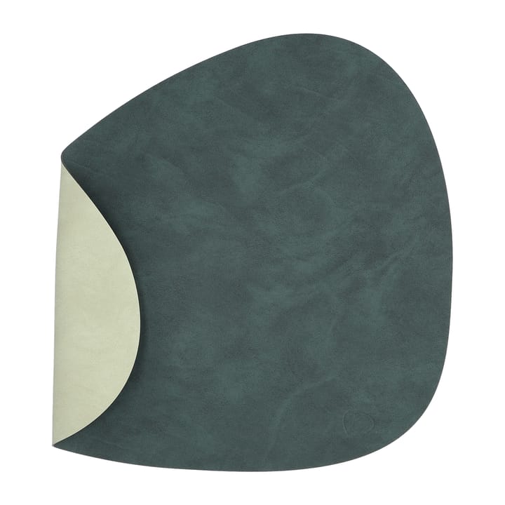 Nupo placemat reversible curve L 1 pc, Dark green-olive green LIND DNA