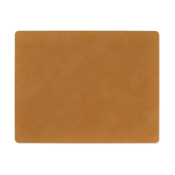Nupo placemat square L - Burned curry - LIND DNA