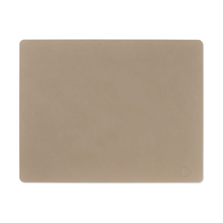 Nupo placemat square L, Clay brown LIND DNA