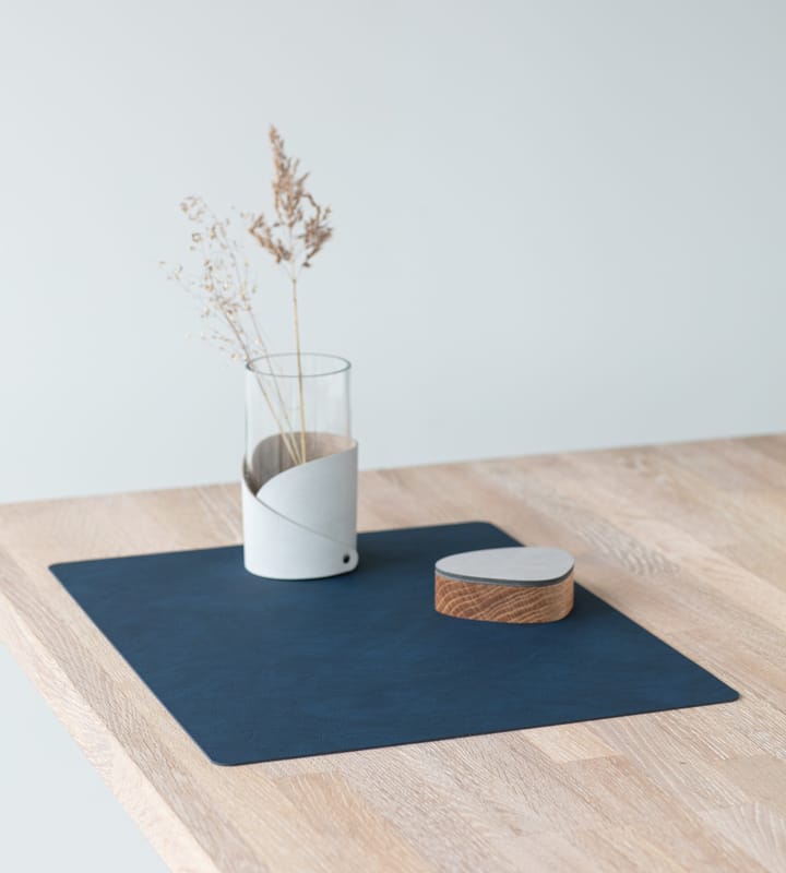 Nupo placemat square L, Midnight blue LIND DNA