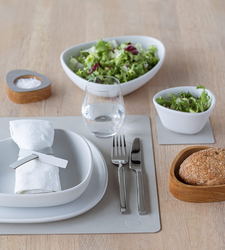 Nupo placemat square L, Oyster white LIND DNA