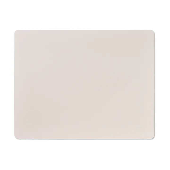 Nupo placemat square L - Soft nude, 45x35 cm - LIND DNA