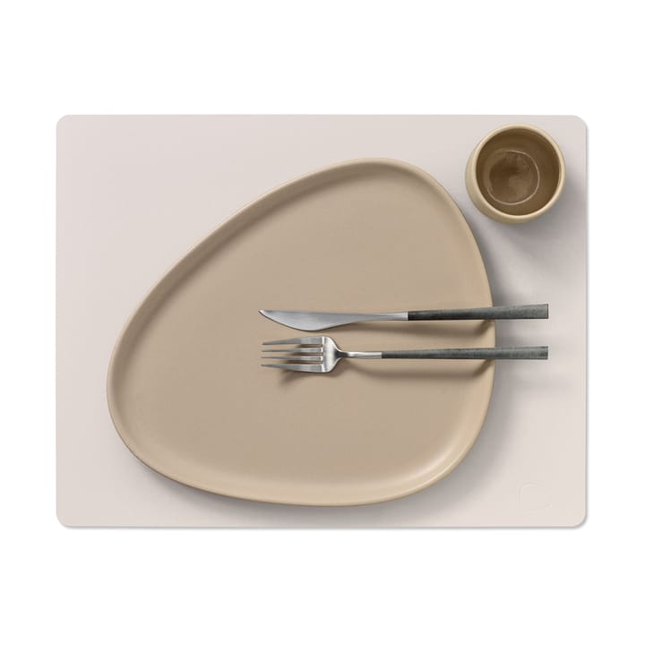 Nupo placemat square L, Soft nude LIND DNA