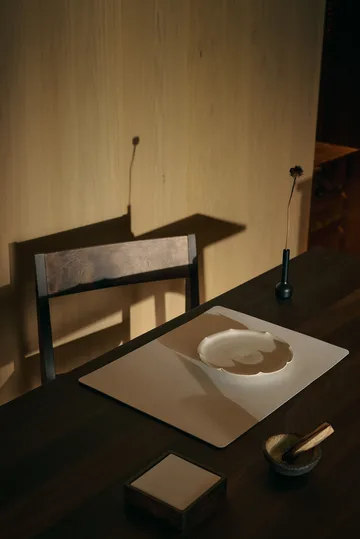 Wood Box storage for coasters - Smoked-oak, square, S - LIND DNA