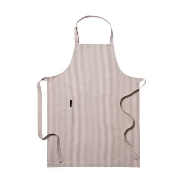 Emma apron - Mole brown - Linum
