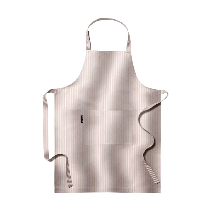 Emma apron - Mole brown - Linum