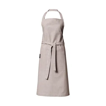 Emma apron - Mole brown - Linum