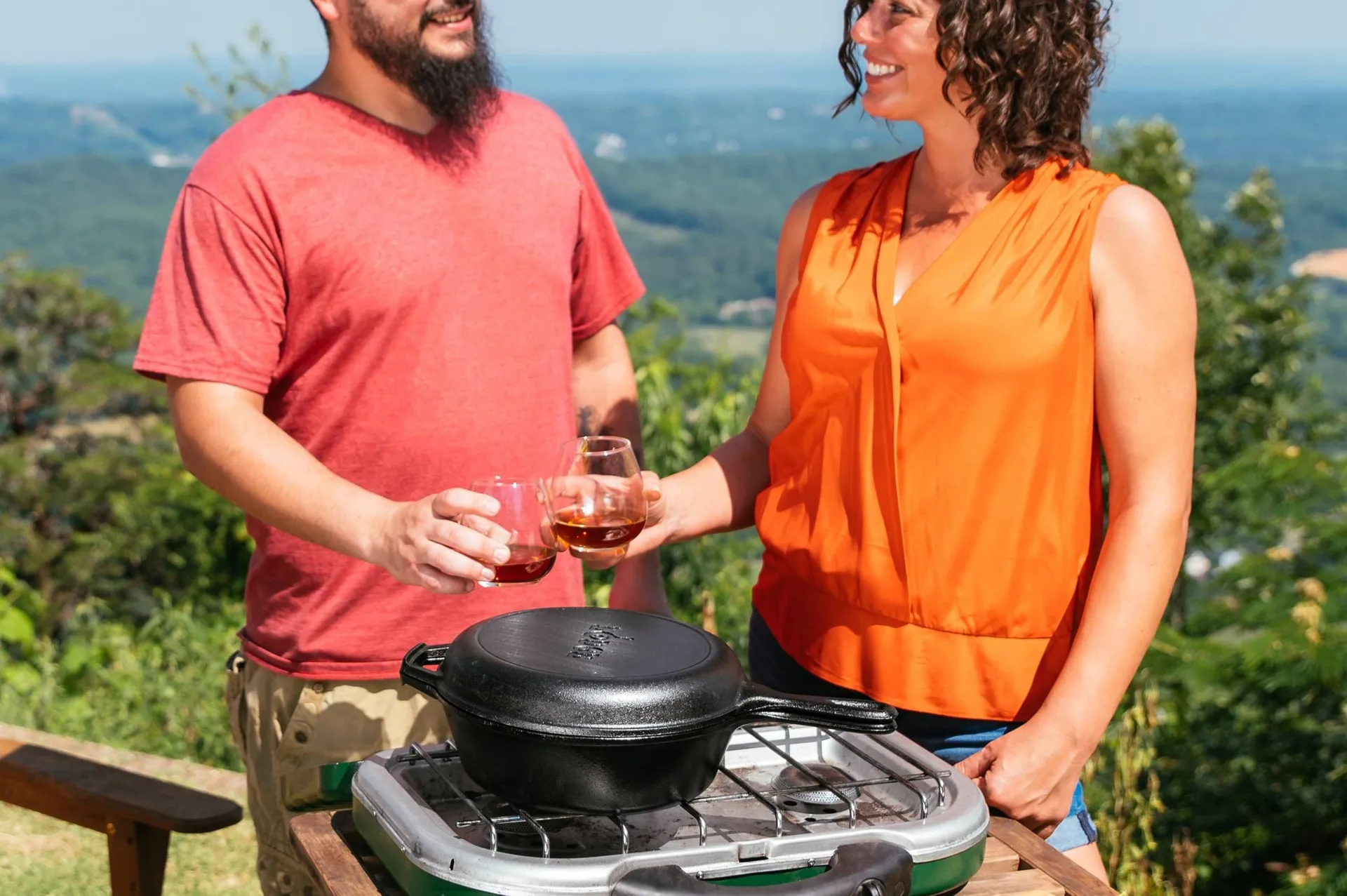 Classic Collection cast iron combo, 3 litres Lodge