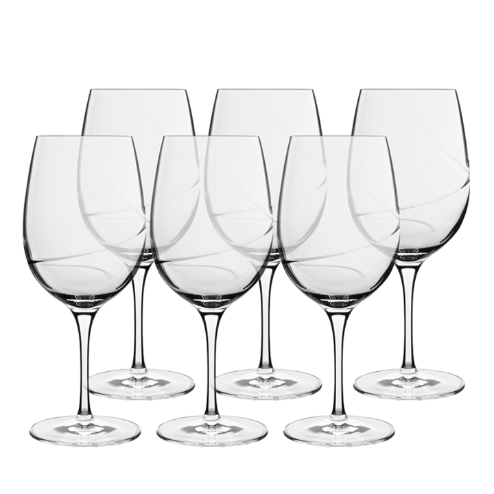 Aero red wine glasses 6-pack - 48 cl - Luigi Bormioli