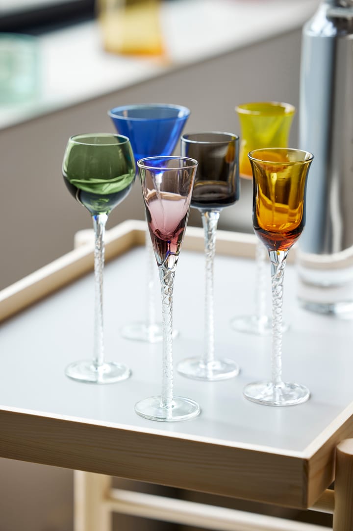 London snaps glass 2.5-5 cl 6 pieces, Mix Lyngby Glas